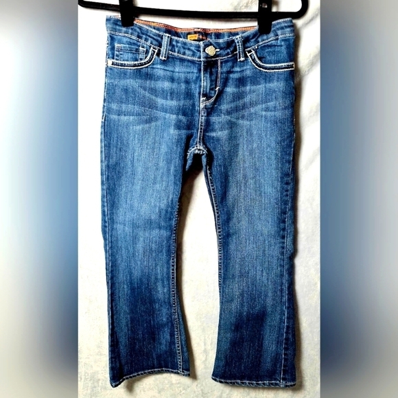 Levi's Girls' Big Bootcut Jeans Size 8 1/2 Plus - Picture 1 of 11
